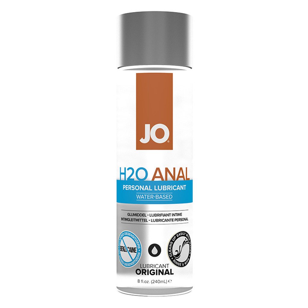 JO Anal H2O Lubricant - 8 oz.