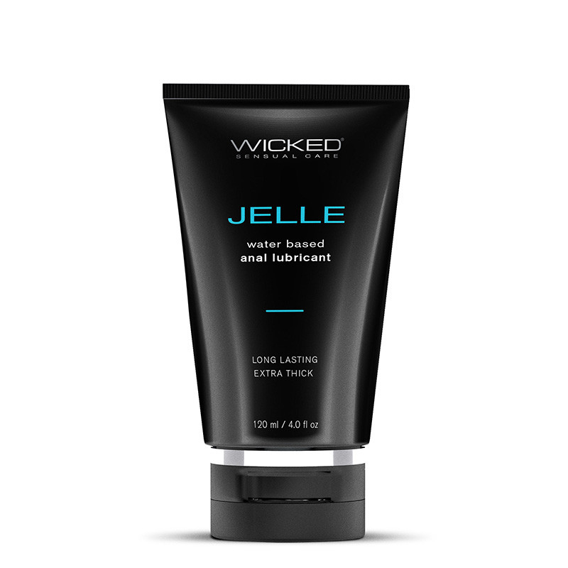 Wicked Jelle Anal Lubricant 4 oz. - Front