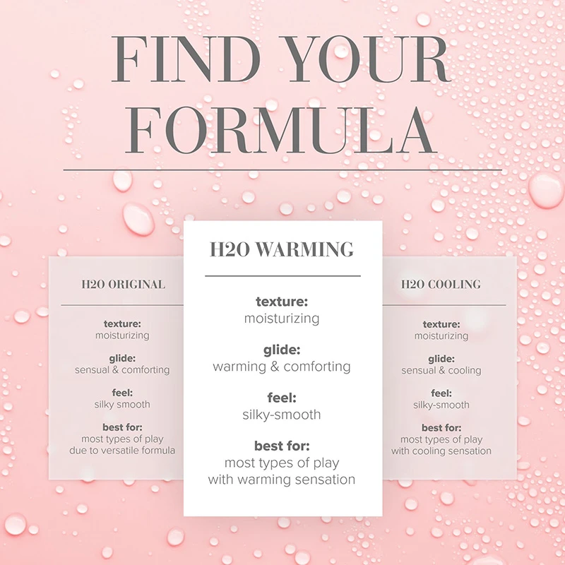 System JO JO H2O Warming Lubricant - Formula