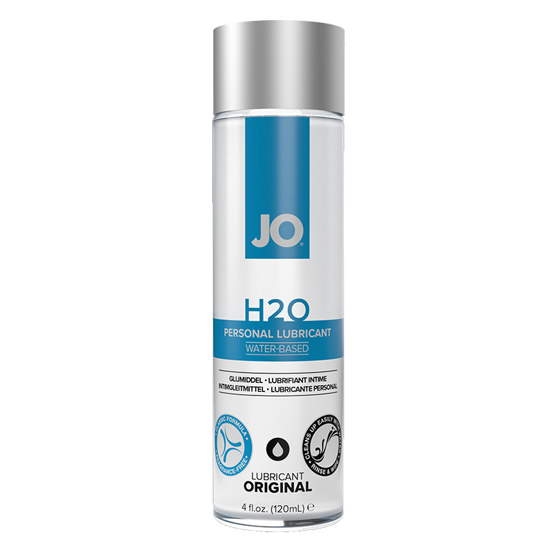JO H2O Water-based Personal Lubricant - 4 oz. Front