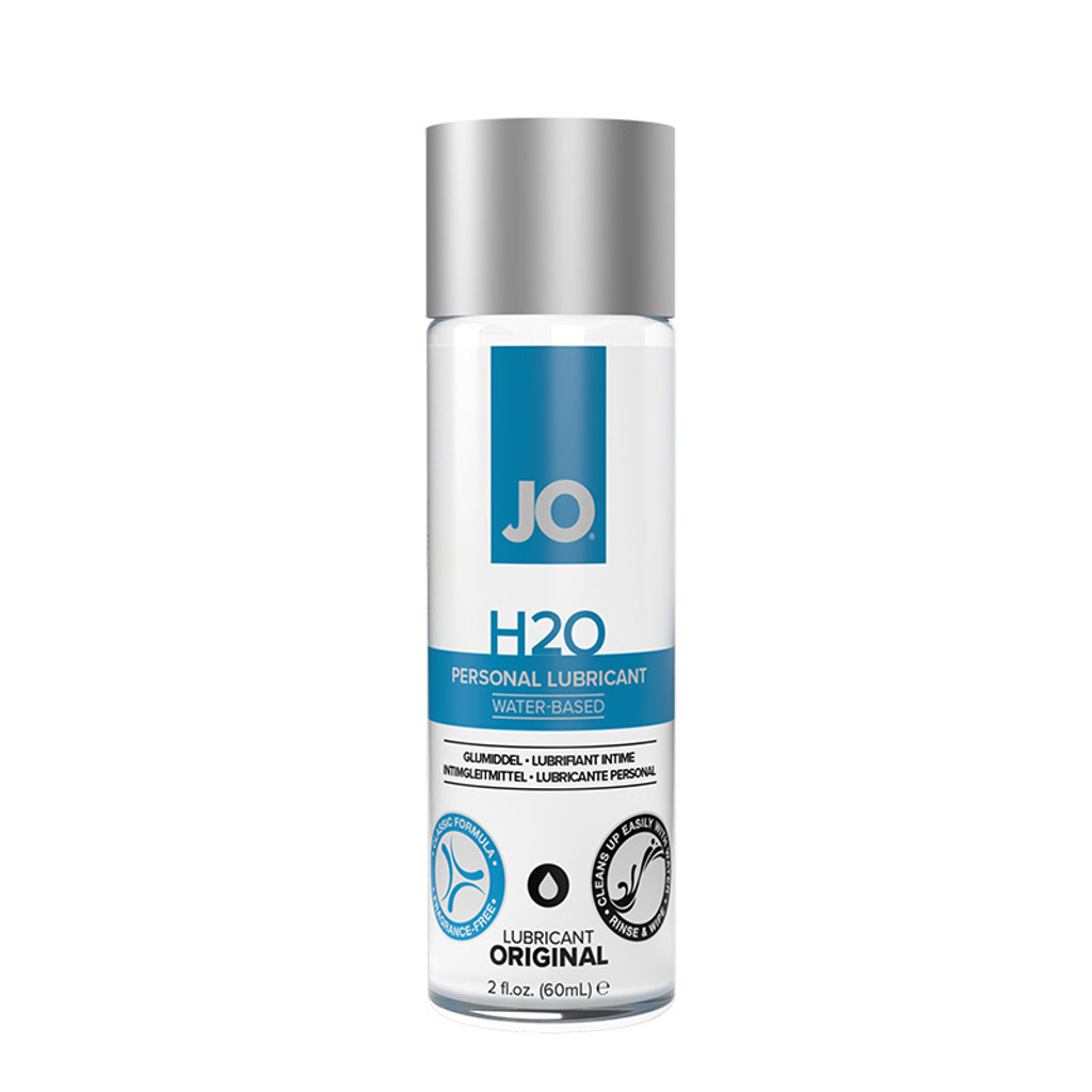 JO H2O Water-based Personal Lubricant - 2 oz. Front