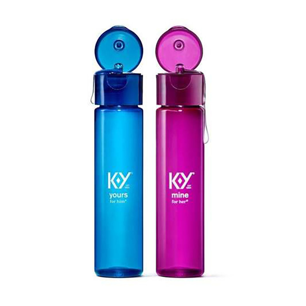 K-Y Yours + Mine Couples Lubricants - Bottles