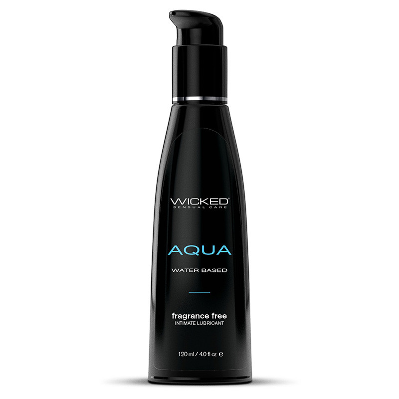 Wicked Aqua Lubricant - 4 oz. Front