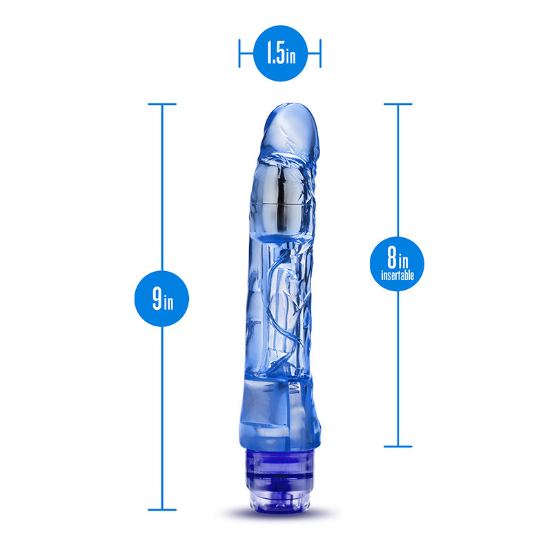 Blue Blush Novelties Mambo Vibrator - Measurments