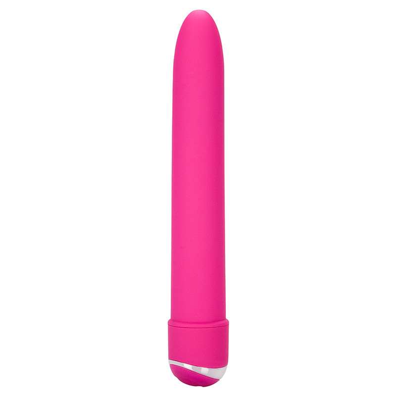 Pink CalExotics 7-Function Classic Chic Standard Vibe - Side