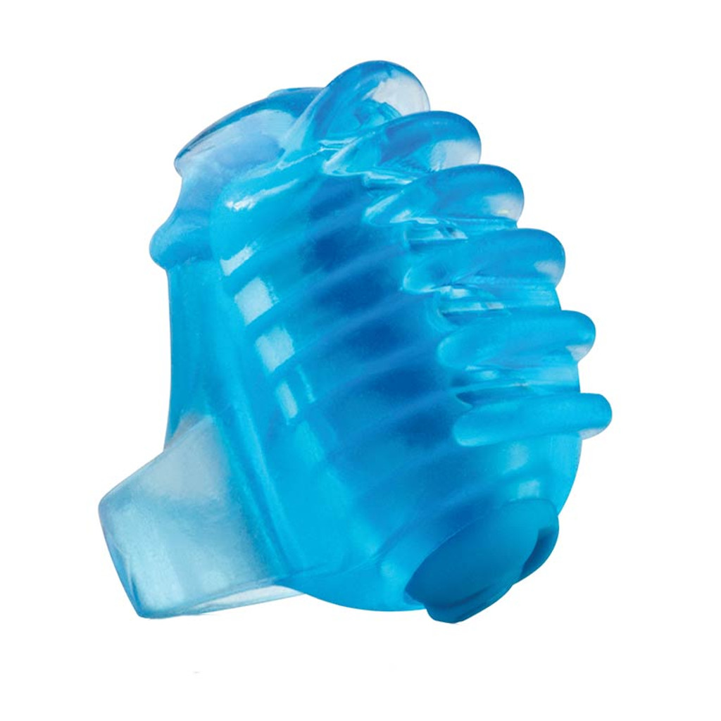 Blue FingO Tips - TopBlue Screaming O FingO Tips Micro Fingertip Vibe - Front