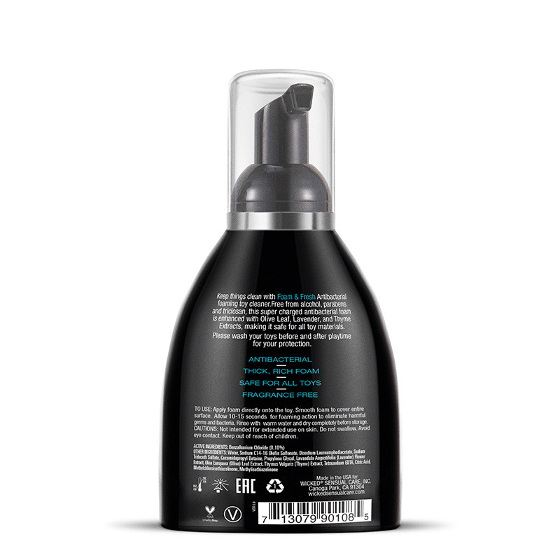 Wicked Foam n' Fresh Toy Cleaner - Back