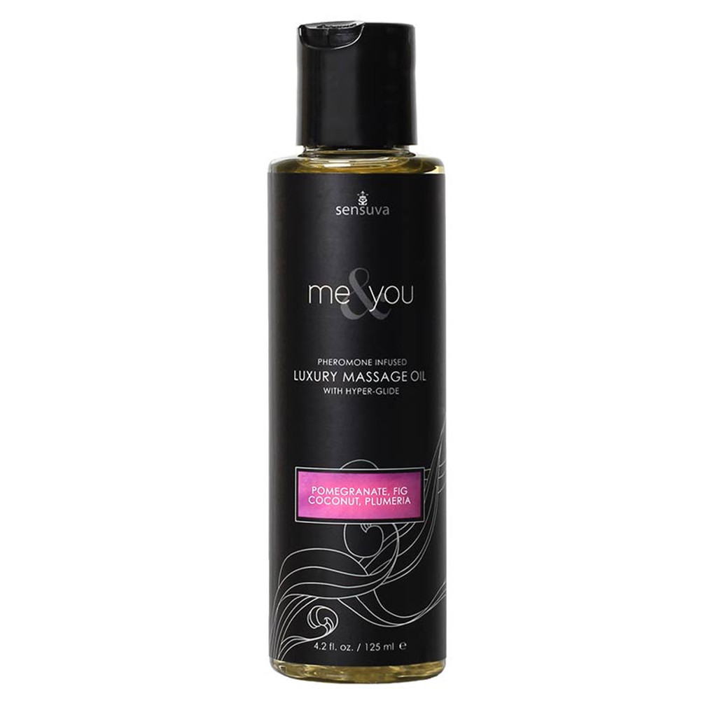 Me & You Pheromone Infused Massage Oil - Passion Fruit 