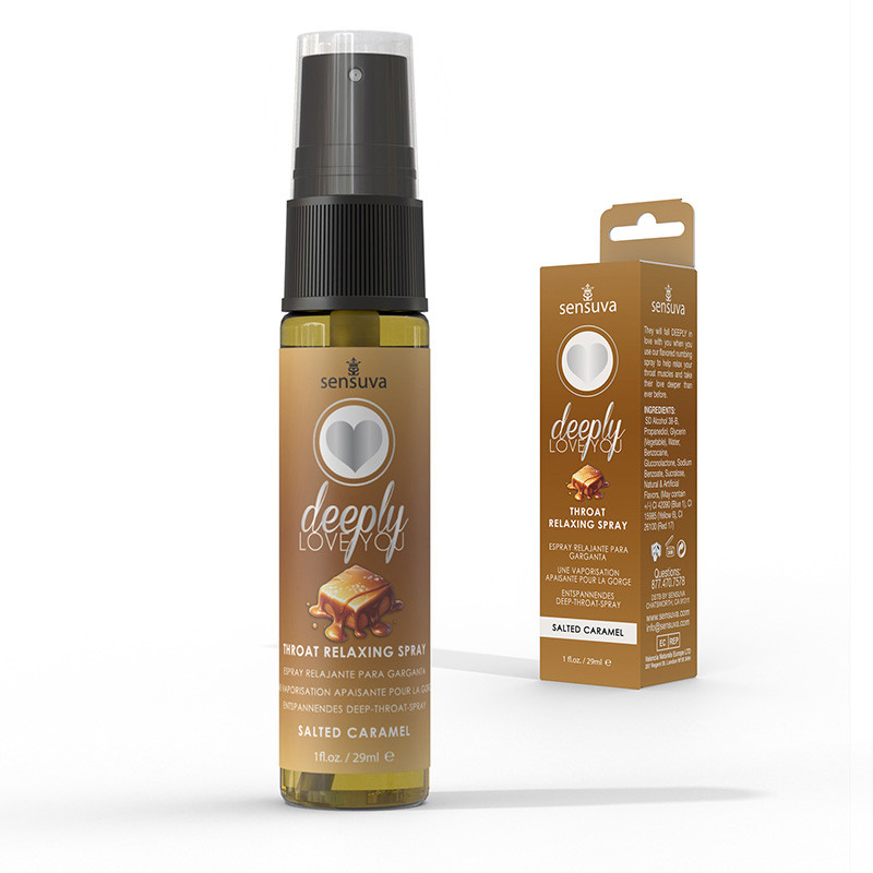 Sensuva Deeply Love You Throat Relaxing Spray -Salted Caramel
