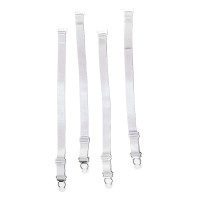 White Replacement Garter Straps (4)