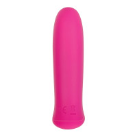 Pretty in Pink Rechargeable Bullet Vibrator - Front