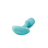 Mint b-Vibe Snug Plug 1 Weighted Silicone Plug - Base