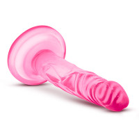 Pink Blush Novelties Naturally Yours 5" Mini Cock Dildo - Top