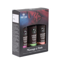 Earthly Body Massage-a-Trois Massage Gift Set - Left