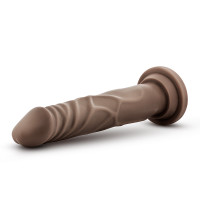 Chocolate Blush Novelties Dr. Skin Realistic Cock Basic 7.5" Dildo - Top