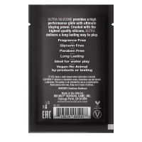 Wicked Ultra Lubricant Sample - Back