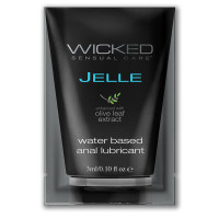 Wicked Jelle Anal Lubricant Sample - Front