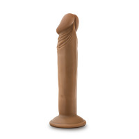 Mocha Blush Novelties Dr. Skin Dr. Small 6" Inch Dildo