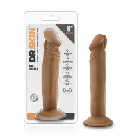 Mocha Blush Novelties Dr. Skin Dr. Small 6" Inch Dildo - Packaging