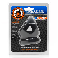 Black Ice Oxballs Tri-Squeeze Cock Sling and Ball Stretcher - Packaging 