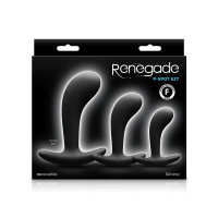 Black NS Novelties Renegade P-Spot Anal Training Kit - Package