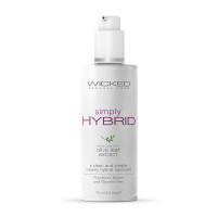 Wicked Sensual Care Simply Creamy Hybrid Lubricant  2.3 oz. - Front