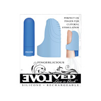 Evolved Novelties Fingerlicious Finger Clitoral Stimulator - Packaging Front