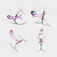Candy Pink Gvibe³ Vibrator - Drawings