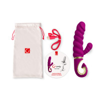 FT London Gcandy Bioskin Rabbit Vibrator For Clit & G-Spot Stimulation - Content