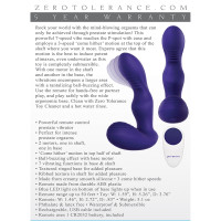 Zero Tolerance The Rocker Remote Control Prostate Massager - Packaging Back