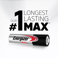 Energizer MAX Alkaline AAA Batteries - Long Lasting