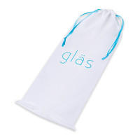 Glas Sweetheart 8" Glass Dildo - Storage Bag