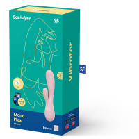 Pink Satisfyer Mono Flex Rabbit Vibrator - Packaging 