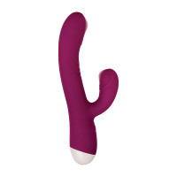 Evolved Novelties Double Tap Dual-Tapping G-spot Rabbit - Side