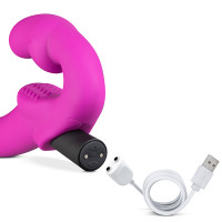 Blush Novelties Temptasia Estella Strapless Silicone Dildo - Charging 