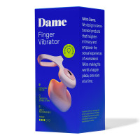 Quartz Dame Products Fin 2.0 Rechargeable Finger Vibrator  - Packaging 3D