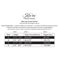 Kix'ies Size Chart