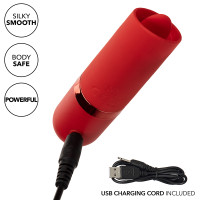 CalExotics Kyst Flicker Mini Massager - Charging 