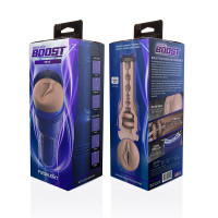 Fleshlight Boost Bang Light-Medium Tone Stroker - Packaging Side Back