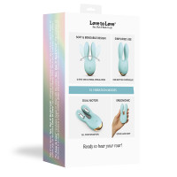 Love to Love Hear Me Dual Motor Vibrator  - Packaging Back