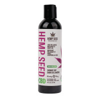 Skinny Dip Hemp Seed CBD Relaxing Massage and Body Oil - 8 oz. Front
