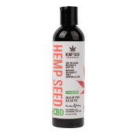 Isle of You Hemp Seed CBD Relaxing Massage and Body Oil - 2 oz. Back
