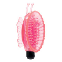 Lux Fetish Vibrating Butterfly Pussy Pump with Quick Release - Stimulator