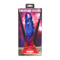 Creature Cocks Intruder Alien Silicone Dildo - Packaging Front