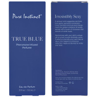 Pure Instinct True Blue Pheromone Infused Perfume - Packaging