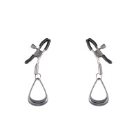 Sportsheets Velvet Noir Tuggable Nipple Clamps