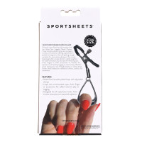 Sportsheets Velvet Noir Tuggable Nipple Clamps - Packaging Back