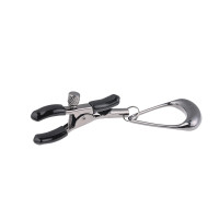 Sportsheets Velvet Noir Tuggable Nipple Clamps - Right Rip