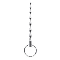 Stainless Steel Ribbed 4.25" Urethral Sound