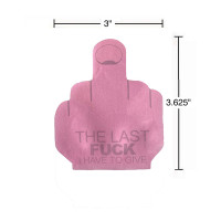 Candyprints Last Fuck I Have to Give Sticky Notes - Measurements